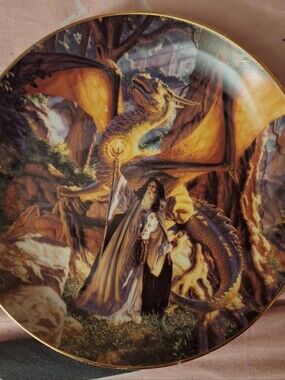 Danbury Mint Warriors Of Virtue Plate